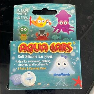 Cirrus AquaEars Ear Plugs for Swimming/Bathing/Noise Reduction Silicone 3 Pair